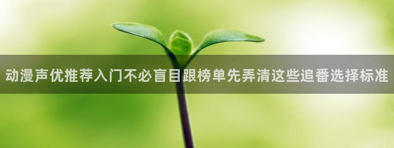 动漫作品动态